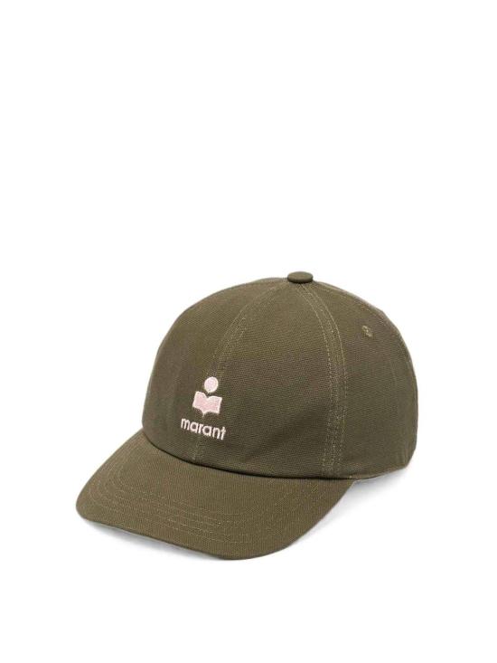 26FW 이자벨마랑 토마스 로고 볼캡 CQ053XFAD1C05AKILK GREEN