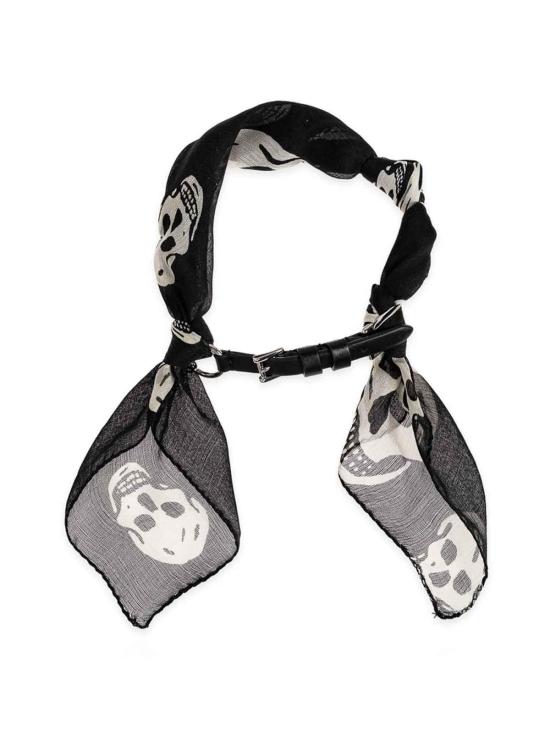 26FW 알렉산더 맥퀸 목걸이/팬던트 A0002V1JAAL8497 BLACK - ALEXANDER MCQUEEN