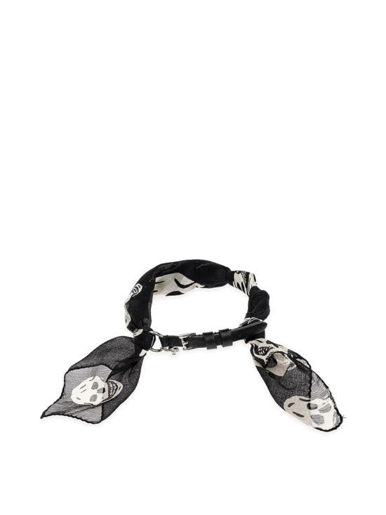 26FW 알렉산더 맥퀸 목걸이/팬던트 A0002V1JAAL8497 BLACK