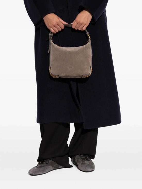 26FW 토즈 미니 메탈 도트 핸드백 XBWGMTE0100OCOB208 BROWN - TODS