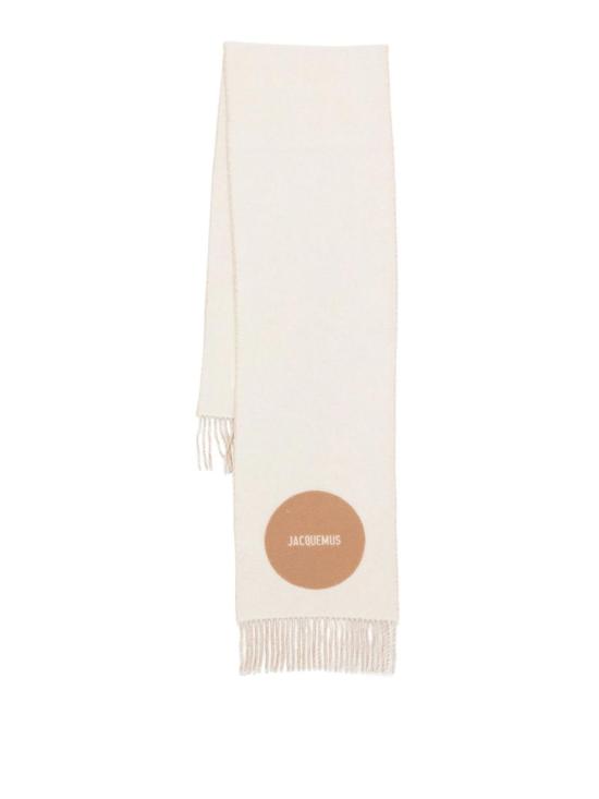 26FW 자크뮈스 롱드 카레 울 머플러 ACU00579AOT4044015 BEIGE