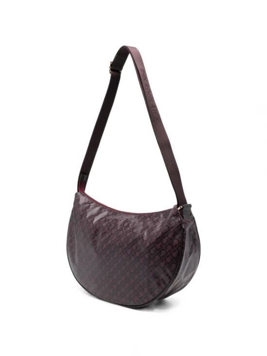 26FW 게라르디니 숄더백 GH0330SMALLHOBOBORDEAUX PURPLE - GHERARDINI