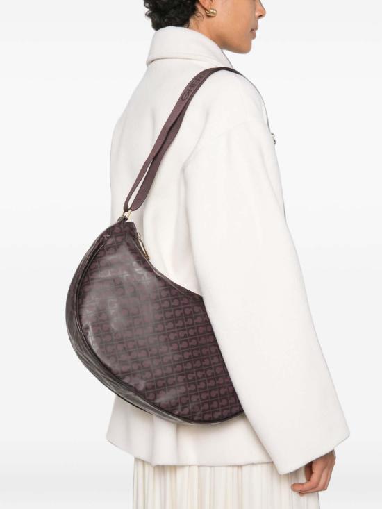 26FW 게라르디니 숄더백 GH0330SMALLHOBOBORDEAUX PURPLE - GHERARDINI