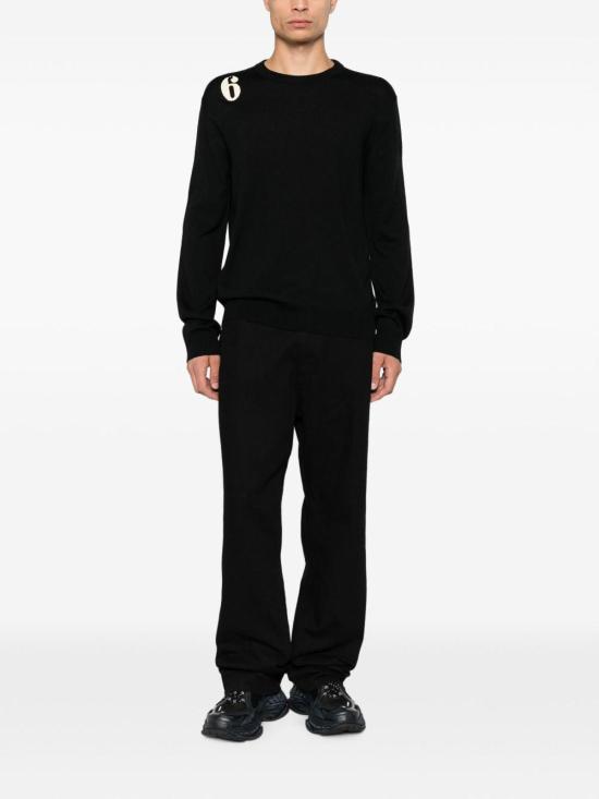 26FW MM6 메종마르지엘라 스웨터 SH0HL0052M13284900S BLACK - MM6 MAISON MARGIELA