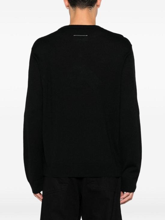 26FW MM6 메종마르지엘라 스웨터 SH0HL0052M13284900S BLACK - MM6 MAISON MARGIELA