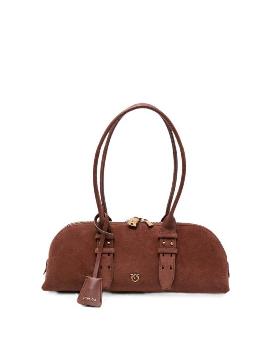 26FW 핑코 숄더백 106169A2JHL88Q BROWN