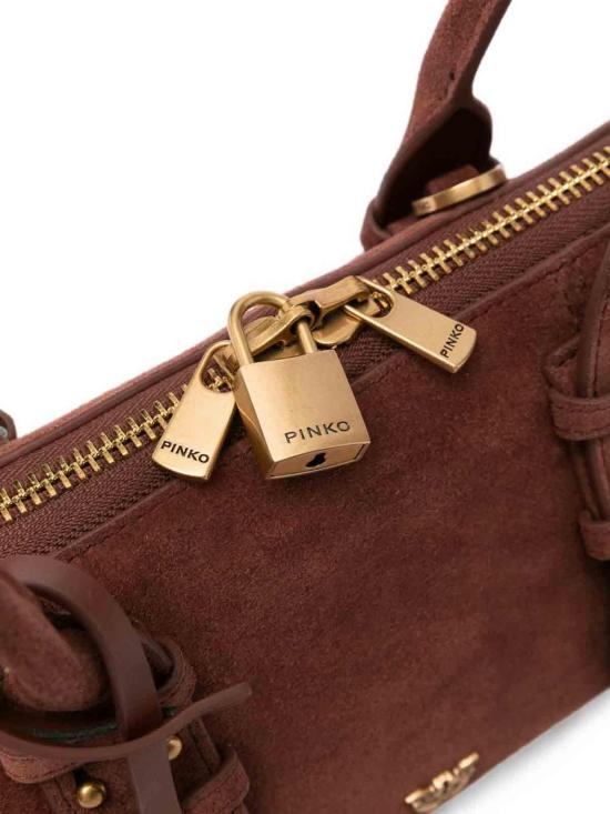 26FW 핑코 숄더백 106169A2JHL88Q BROWN - PINKO