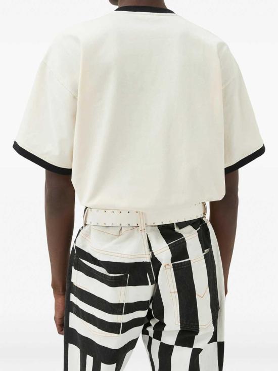 26FW 베르사체 반팔 티셔츠 1A1873510260931W790 WHITE - VERSACE