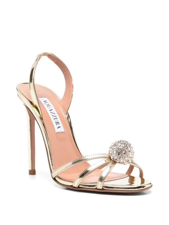 26FW 아쿠아주라 샌들 CYUHIGS0SSYSOGSOGOL GOLD - AQUAZZURA