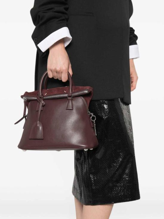 26FW 마르지엘라 미니 5AC 소프트 크로스바디 백 SB1WG0084P8991HB397 DARK RED - MAISON MARGIELA