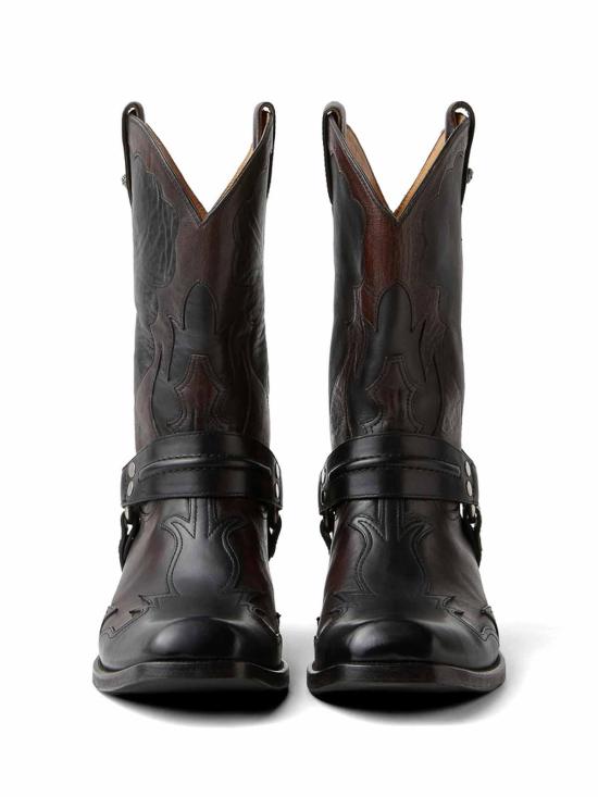 26FW 베르사체 부츠 1A1803010247432BD6K BROWN - VERSACE