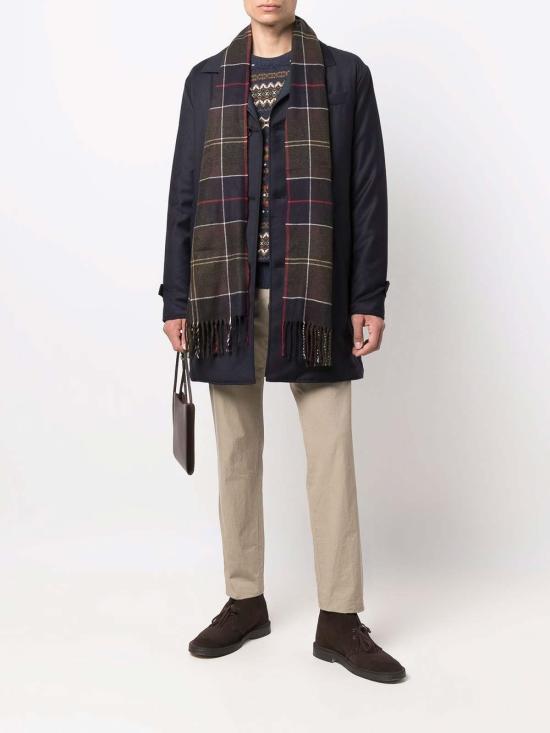 26FW 바버 Galingale 갈링게일 타탄 체크 머플러 USC0300USCTN11 BROWN - BARBOUR