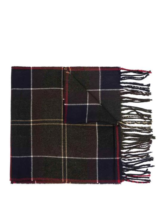 26FW 바버 Galingale 갈링게일 타탄 체크 머플러 USC0300USCTN11 BROWN
