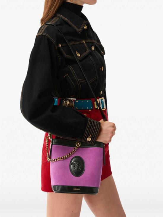 26FW 베르사체 크로스백 1A1785010260482B8FJ PINK - VERSACE