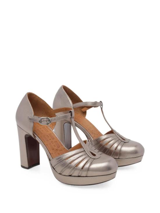 26FW 치에 미하라 샌들 UYELOIRON METALLIC - CHIE MIHARA