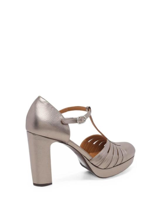 26FW 치에 미하라 샌들 UYELOIRON METALLIC - CHIE MIHARA