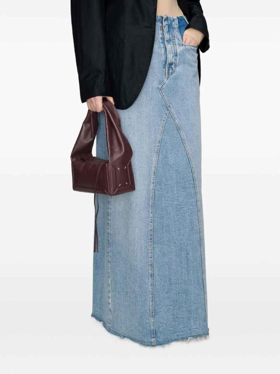 26FW 마르지엘라 이스트 웨스트 박스 백 SB1WD0064P8982T5171 DARK RED - MAISON MARGIELA