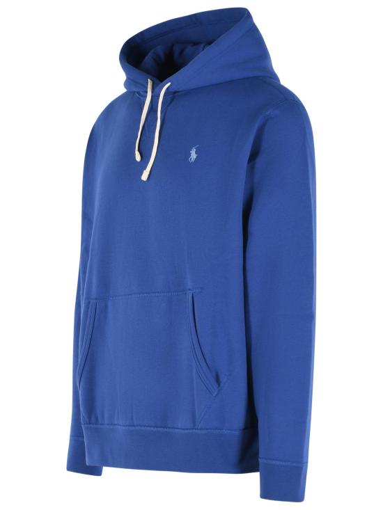26FW 폴로 랄프로렌 포니로고 자수 후드 티셔츠 710766778507 Blue - POLO RALPH LAUREN