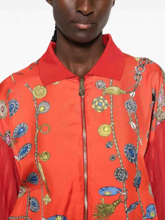 26FW 베르사체 터틀넥 1A1834410257815R860 RED - VERSACE