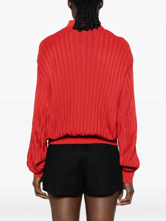 26FW 베르사체 터틀넥 1A1834410257815R860 RED - VERSACE