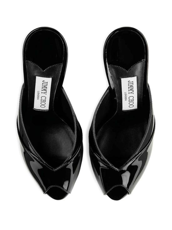 26FW 지미추 샌들 BRIGITTEMULE100PATBLACK - JIMMY CHOO