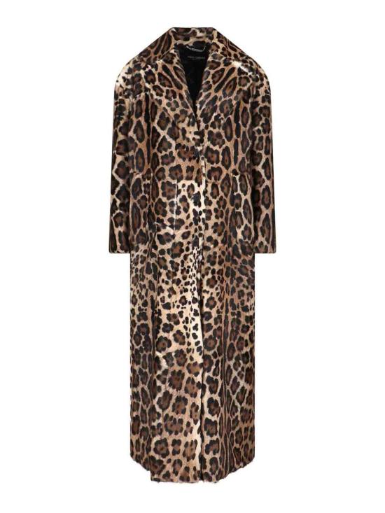 25FW 돌체앤가바나 미디 스커트 F0W6QFFUP9HS9000 ANIMAL PRINT