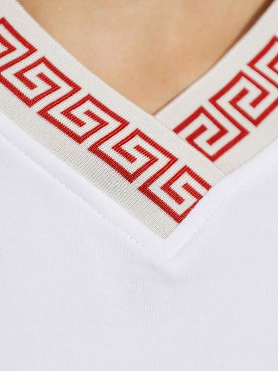 26FW 베르사체 반팔 티셔츠 1A1871210254271W000 WHITE - VERSACE