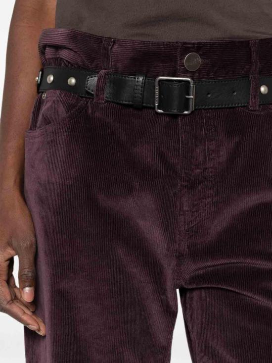 26FW 핑코 팬츠 107418A3HFRR7 DARK RED - PINKO