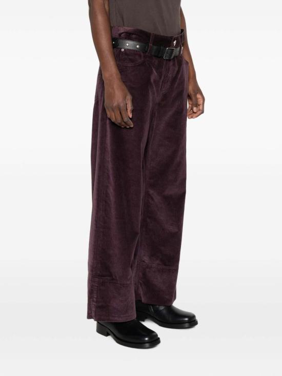 26FW 핑코 팬츠 107418A3HFRR7 DARK RED - PINKO