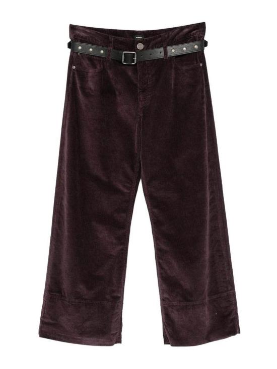 26FW 핑코 팬츠 107418A3HFRR7 DARK RED