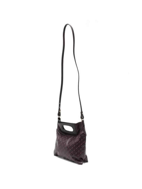 26FW 게라르디니 토트백 GHB0227DOPPIAPIATTINAMINIBORDEAUX PURPLE - GHERARDINI