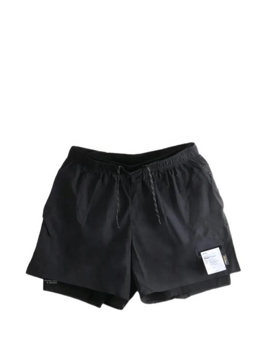 26FW 새티스파이 숏팬츠 12052 00000 00000 BLACK