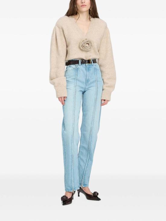 26FW 로테이트 바이 크리스텐슨 가디건 11665818321832 BEIGE - ROTATE BY BIRGERCHRISTENSEN