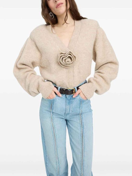 26FW 로테이트 바이 크리스텐슨 가디건 11665818321832 BEIGE - ROTATE BY BIRGERCHRISTENSEN