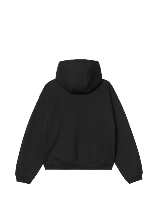 26FW 칼하트 WIP 후드 티셔츠 I037114 0D2XX BLACK WHITE - CARHARTT WIP