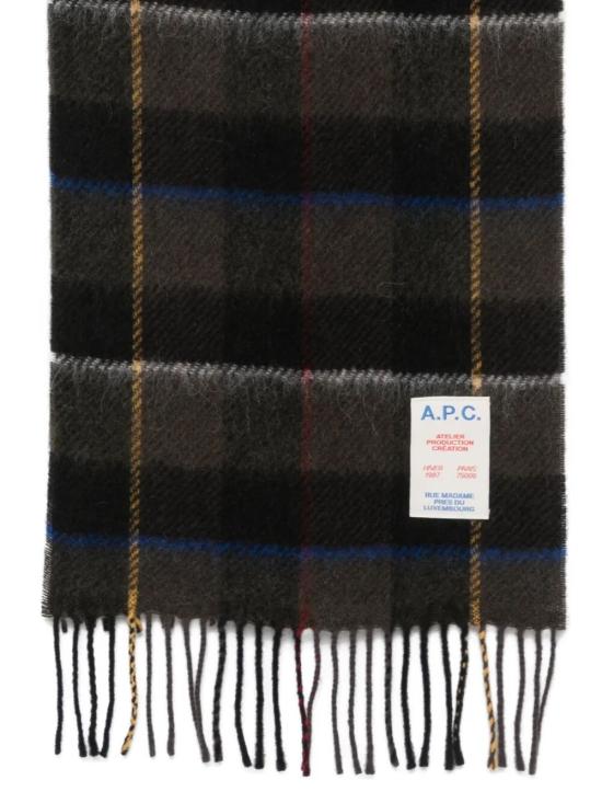 26FW 아페쎄 머플러/스카프 WOATM M15266 TZG NOIR KAKI - A.P.C.