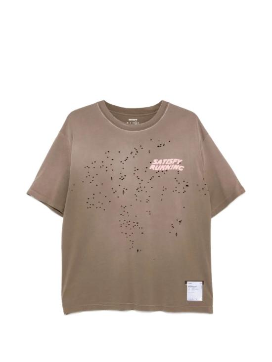 26FW 새티스파이 모스테크 티셔츠 11006 981E8 981E8 SUN BLEACHED RAIN DRUM WA