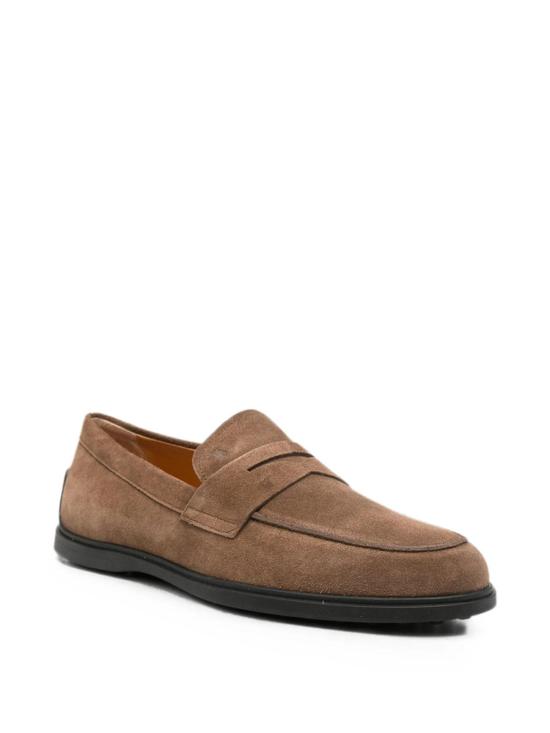 26FW 토즈 스웨이드 페니 로퍼 XXM78L0JM60RE0S818 BROWN - TODS