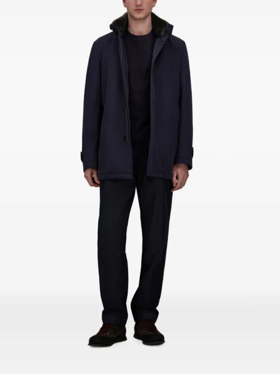 26FW 에르노 트렌치 코트 IM000411U 33186 9200 BLUE - HERNO