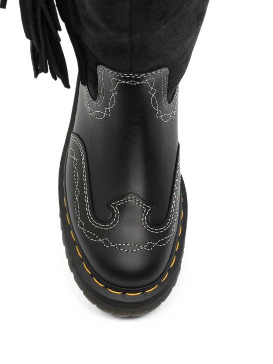 26FW 닥터마틴 부츠 43173001QUADHIDRBLK BLACK - DR.MARTENS