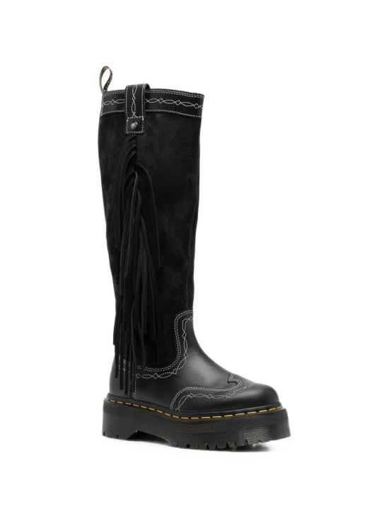 26FW 닥터마틴 부츠 43173001QUADHIDRBLK BLACK - DR.MARTENS