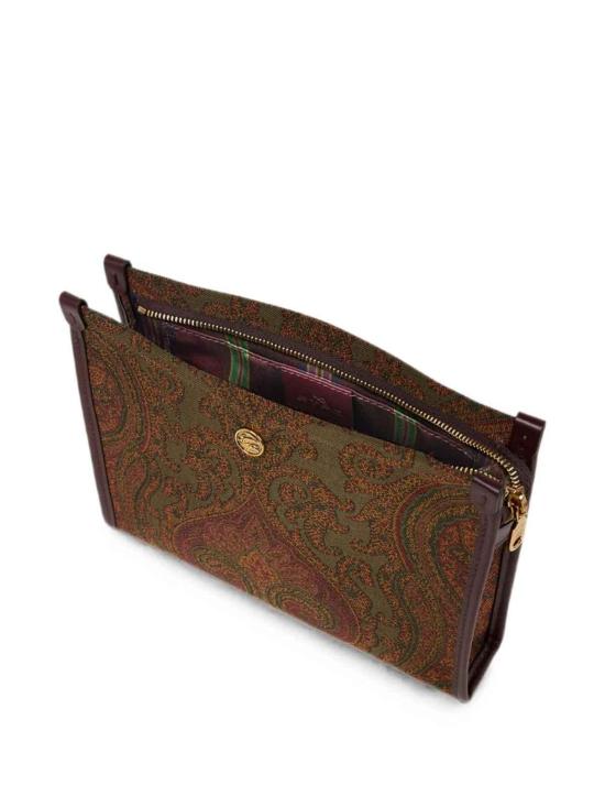 26FW 에트로 클러치/파우치 AQ13AWP2C0007S9890 GREEN - ETRO