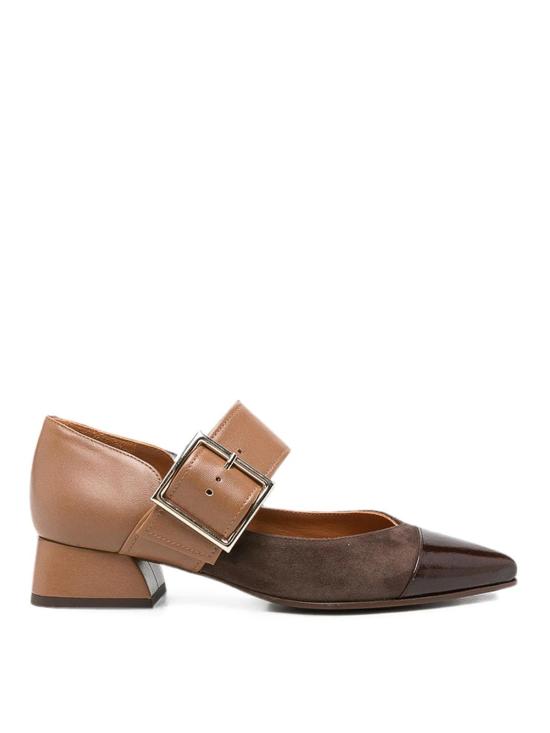 26FW 치에 미하라 샌들 HEBAS49TAUPE BROWN