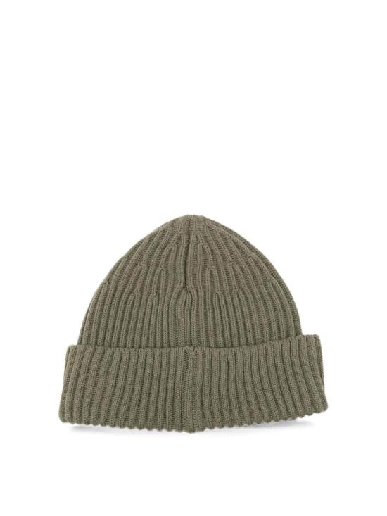 26FW 스톤 아일랜드 풀 립 RWS 컴퍼스 로고 패치 울 비니 L2S15N100002S00C3V005G DARK GREEN - STONE ISLAND