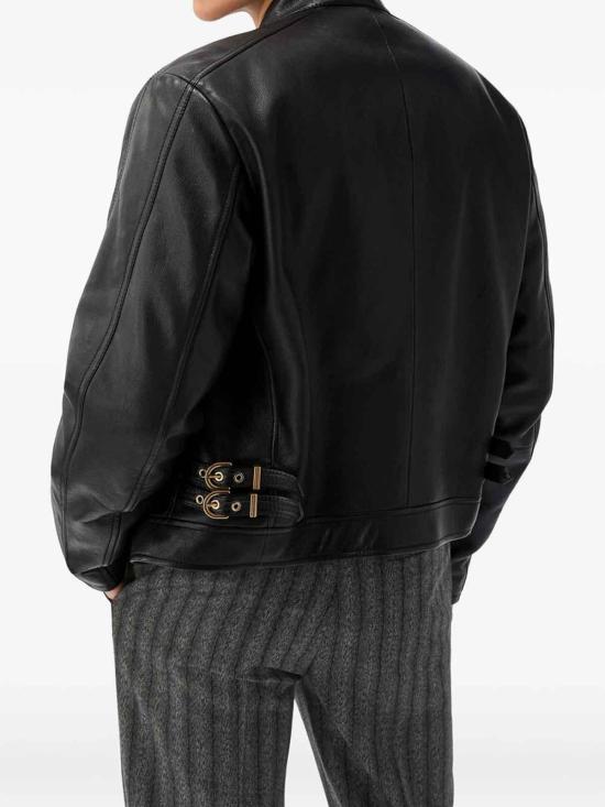 26FW 베르사체 가죽 자켓 1A1898010270501B000 BLACK - VERSACE