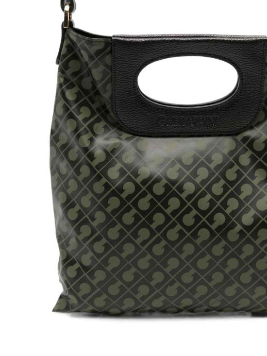 26FW 게라르디니 토트백 GHB0227DOPPIAPIATTINAMINIFOREST GREEN - GHERARDINI