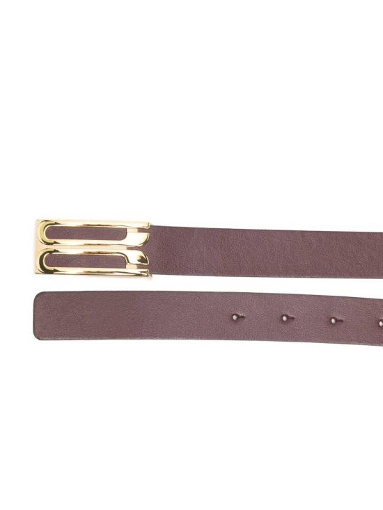 26FW 빅토리아 베컴 벨트 1324ABL005955ADBG DARK RED - VICTORIA BECKHAM