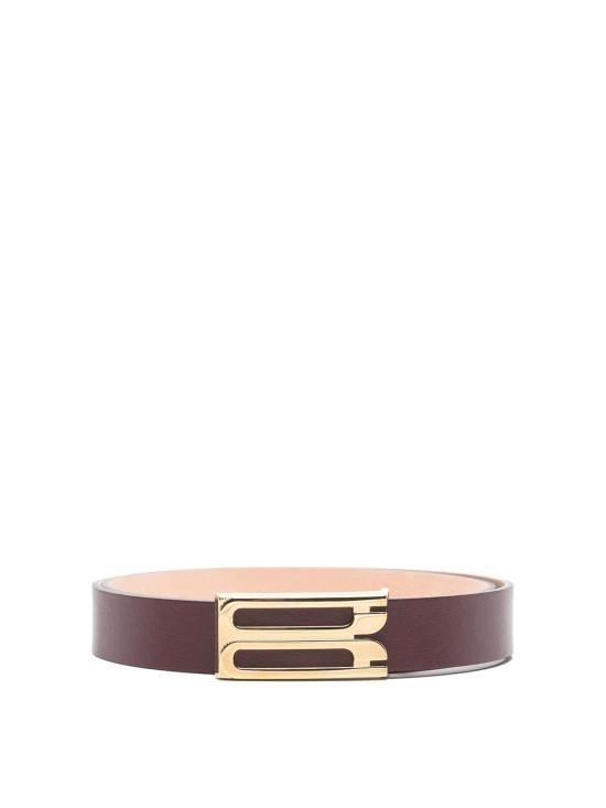 26FW 빅토리아 베컴 벨트 1324ABL005955ADBG DARK RED