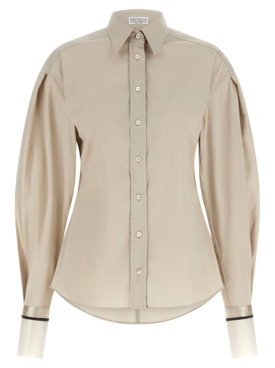 26FW 브루넬로 쿠치넬리 셔츠 M0091M2M16C3786 Beige
