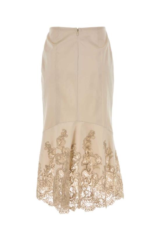 26FW 에르마노 설비노 스커트 D4920742APNXE 30401 Beige o Tan - ERMANNO SCERVINO